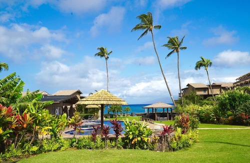 Kahana Condo | Spacious Kahana Sunset C5 Condo with Ocean Views AC, Pool & Beach Access
