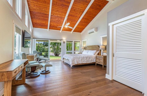 Princeville House | Lani Oasis: Tropical North Shore Retreat w/Pool & AC