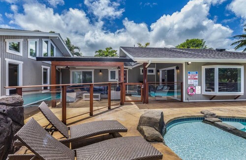 Princeville House | Lani Oasis: Tropical North Shore Retreat w/Pool & AC