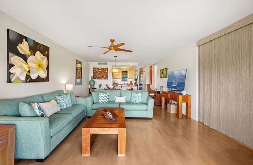 Kaanapali Condo | Panoramic Corner Ocean & Kaanapali Golf Views 1BR