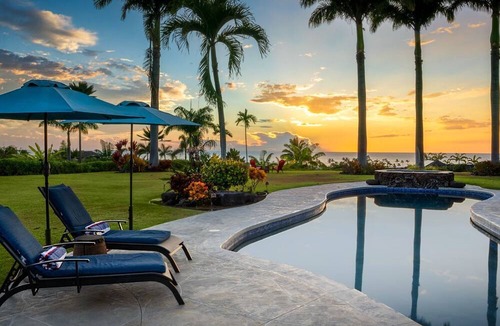 Kailua-Kona House | 🏖️Kona Ocean View Home w/Pool + Lanai | Kahakai Estates