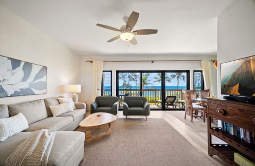 Lihue Condo | Kaha Lani Resort #224, Oceanfront, Sunrise Views, Walk to Lydgate Beach