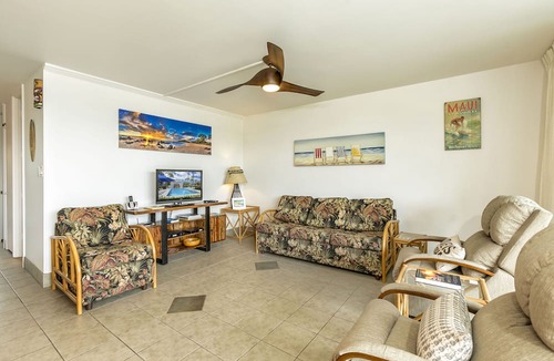 Kihei Condo | Oceanview Condo Across from Kamaole Beach III | Updated Kihei Getaway