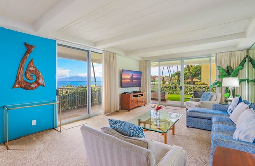 Kaanapali Condo | Hawaii Life Presents "Kahua Kai" Whaler 102- Direct Oceanfront 2BR/2BA