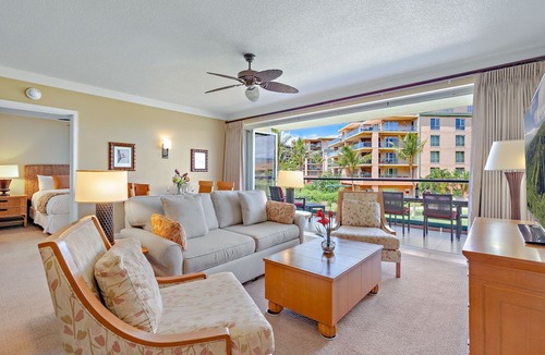 Honokowai Condo | Maui Resort Rentals: Honua Kai - 4 Total Bedrooms, Partial Ocean AND West Maui Mountain Views!
