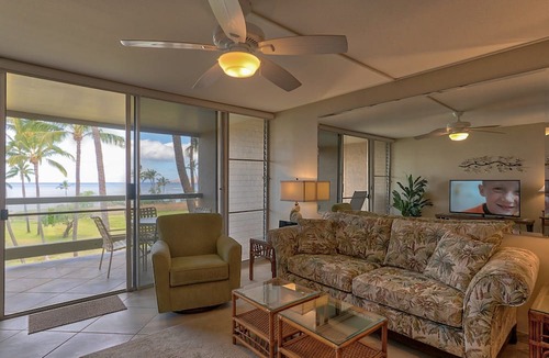Kihei Condo | Leinaala Oceanfront 405 Panoramic Ocean View, Great Rates, Steps to the beach