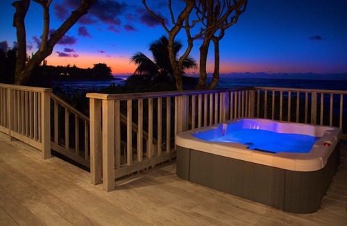 Wainiha House | Beachfront Luxury Home, Panoramic Ocean Views, Walk To Tunnels Beach TVNCU-1214