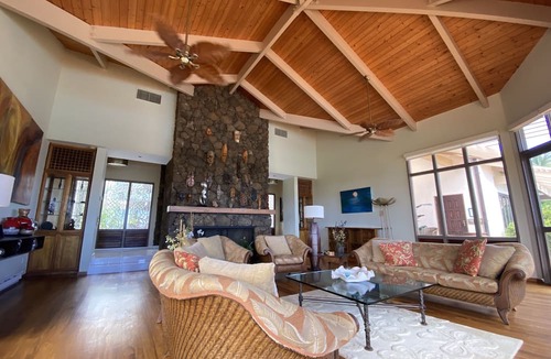 Kekaha House | Luxury Gated private acre , Beach front Rental,with pool,spa,sauna ,and more
