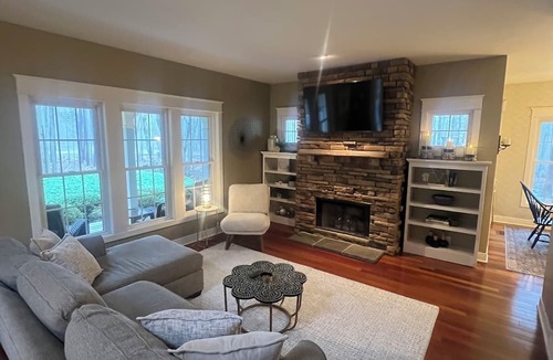 Fennville House | Beautiful home in Picturesque setting just steps from Lake Michigan!