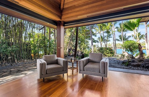 Keauhou House | Hahalua Bay Villa by Gather: Luxury Oceanfront Estate w/Pool & Views