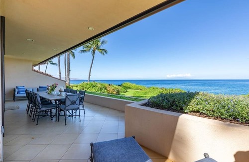 Wailea Condo | 3BD Oceanfront - Great for Families | Makena Surf F112