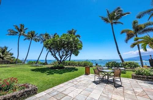 Historic Lahaina Front Street Condo | Coastal Chic Studio in Lahaina