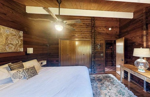 Volcano House | Tranquil Volcano Acres with Fireplace & Lanai