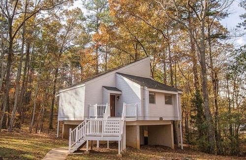 Villa Rica Condo | CW Villas at Fairfield |1BR/1BA King Balcony Suite