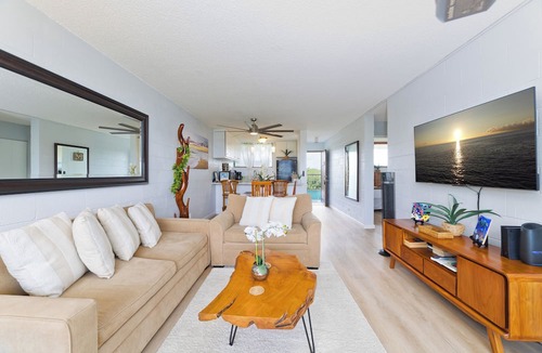 Hilo Condo | Direct Oceanfront Mauna Loa Shores #508 next Carlsmith Beach Park