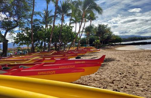 Kihei Apartment | Nani Kai Hale # 204 Beachfront, Hotel District!