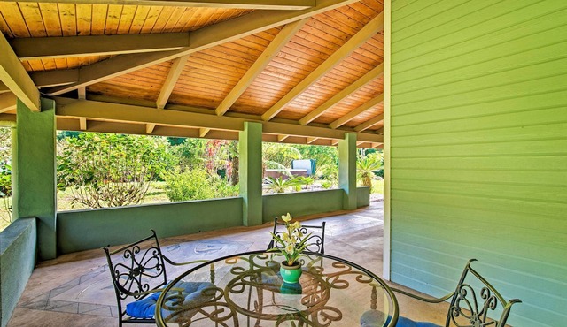 'M'la Lani' Home on 5 Acres, w/ Gas Grill! in Honokaa