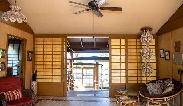 Japanese Style Pool House - 1 block from the ocean