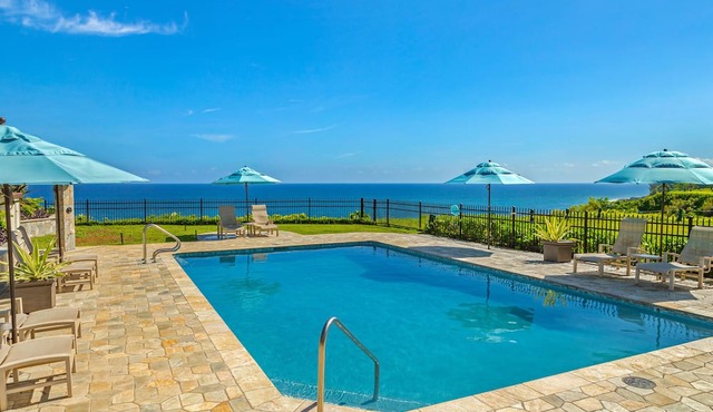 PUU POA #110 GORGEOUS OCEAN VIEWS AIR CONDITIONED Condo!