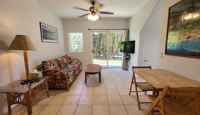 Among the Closest Homes to Poipu Beach 3BR/3BA with AC and Views in Koloa
