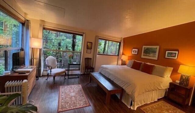 A Private Getaway in the Rainforest. One mile from Volcano National Park.