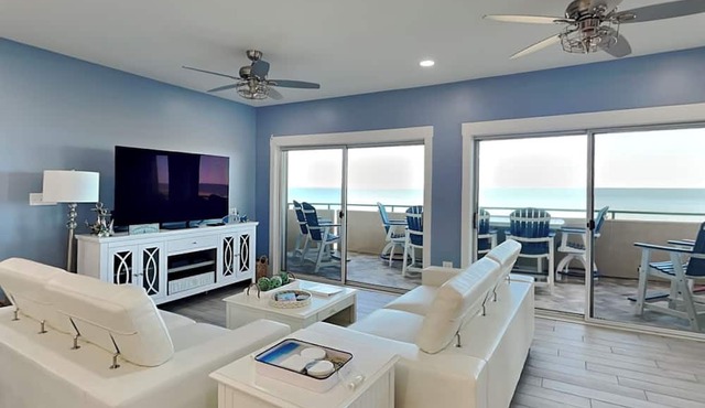 Stunning Ocean View Retreat w/Spacious Balcony & Pool Access in Tybee Island