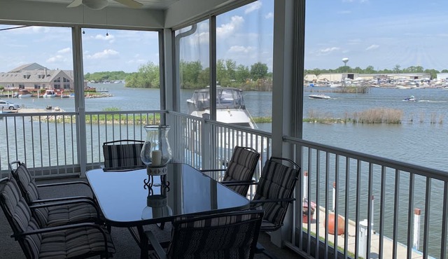 1 of 4 Waterfront Rental Units - Clean, Safe & Small Hotel Sleeps 8-32 in Marblehead
