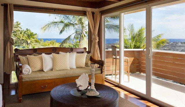 Luxuriously Appointed Bali Temple Has 160 Degree Ocean Views!