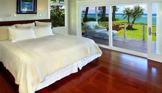 Spectacular Beachfront Home North Shore Haena Tropical Immersion TVNC#1116