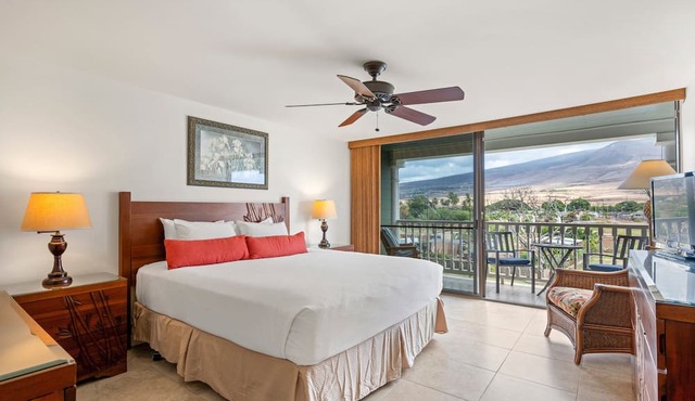 Tranquil 1BD with Ocean & Mountain Views