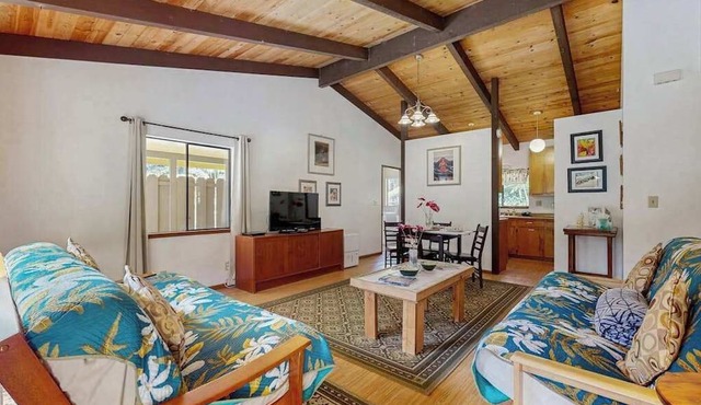 Room for the Whole Family on a Quiet Volcano Acre