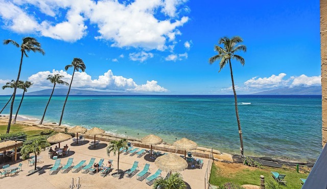 1BR Ocean View | Pool | AC | Royal Kahana 312